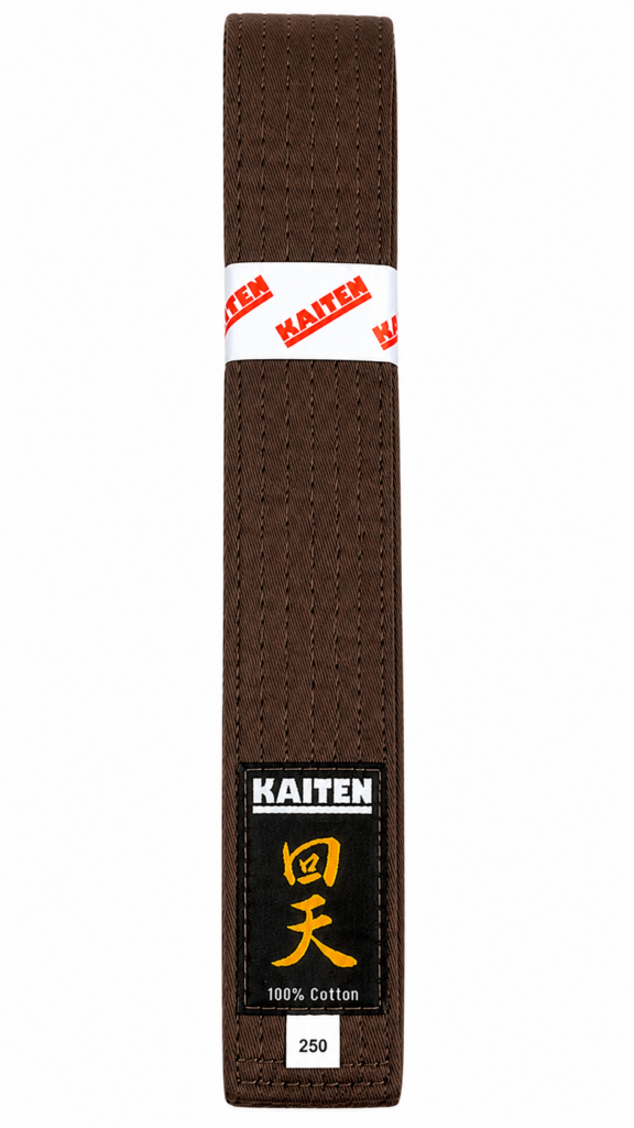 Karate Braungurt, KAITEN, Baumwolle