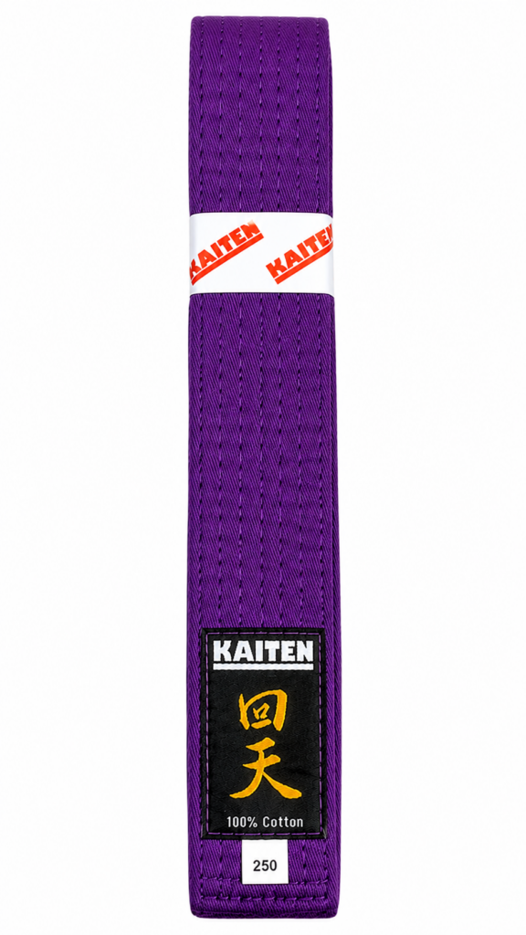 Karate Violettgurt, KAITEN, Baumwolle